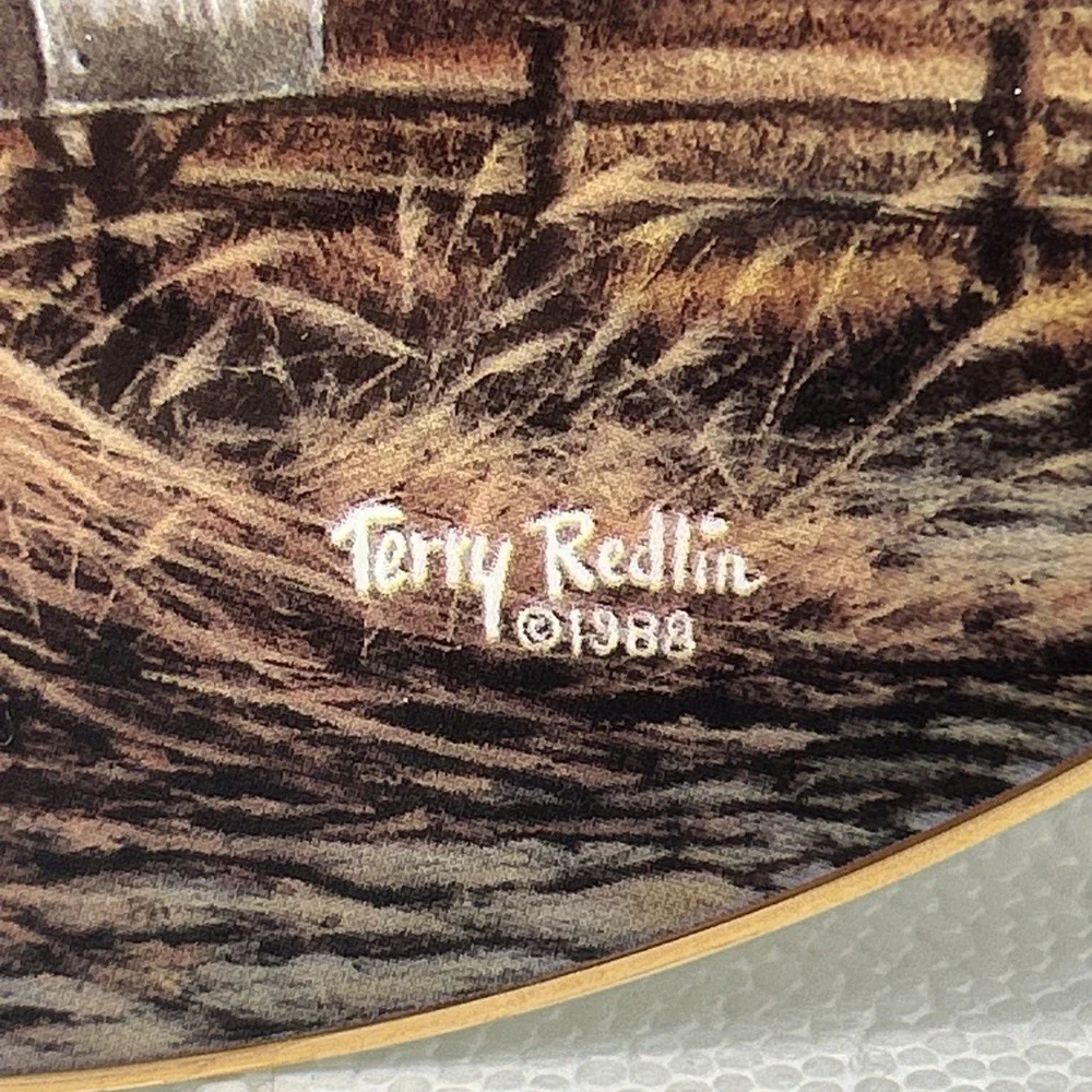 Vintage Terry Redlin Harvest Blessings Heartland Collector Plate Decor